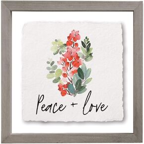 Simply Said, INC Floating Frame Art, Room for Jesus - 10 x 10 inch Framed Wall Artwork FAS1059