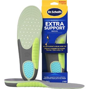 Dr. Scholl's Extra Support Insoles for Women, Size 6-11, 1 Pair, Trim to Fit Inserts