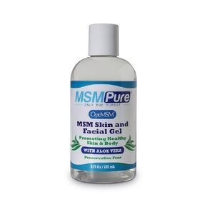 جل MSM من KALA HEALTH MSMPure Max Strength للبشرة والوجه مع الصبار العضوي، 8 أونصة - عناية بالبشرة خالية من المواد الحافظة لبشرة ناعمة ومشرقة