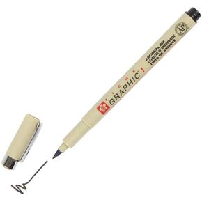 Sakura of America 1.0mm Bullet Point Fade-Resistant Graphic Pens (SAKXSDK149), Black