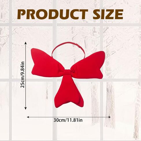 Red Bow Tie Party Favors Novelty Adjustable Bowtie Cat Ear Headband Halloween Costume Accessory for Men Women in Saudi Arabia