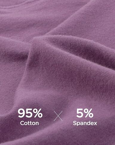 ملابس داخلية نسائية من القطن من INNERSY، سراويل داخلية عالية الخصر، تغطية كاملة للسيدات، 3 قطع in Kuwait