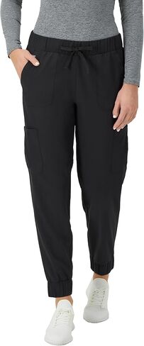 Hanes Women's Scrubs Cargo Joggers, Healthcare Scrub Joggers for Women, Moisture Wicking in Saudi Arabia