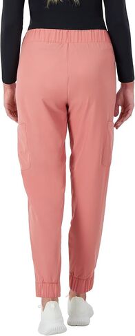 Hanes Women's Scrubs Cargo Joggers, Healthcare Scrub Joggers for Women, Moisture Wicking in Saudi Arabia
