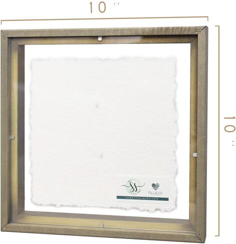 Simply Said, INC Floating Frame Art, Room for Jesus - 10 x 10 inch Framed Wall Artwork FAS1059 in Kuwait