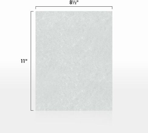 LUXPaper 8.5" x 11" Paper | Letter Size | Blue Parchment | 60lb. Text | 50 Qty in Saudi Arabia