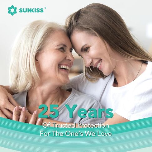 مناديل مبللة من صن كيس تراست بلس للبالغين، مناديل تنظيف الجسم سميكة للغاية 8 × 12 بوصة مع خلاصة الصبار لسلس البول والتنظيف لدى كبار السن، 50 قطعة in Kuwait