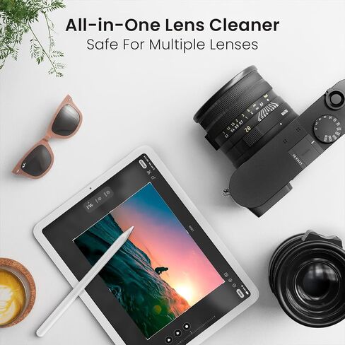 EVEO Eyeglass Cleaner Spray - No Streaks Technology with Microfiber Cleaning Cloth- Glasses Cleaning Kit - Glasses Cleaner Spray with Lens Cleaner Cloth - Screen & Eye Glasses Kit - 8oz (4ozx2) in Saudi Arabia
