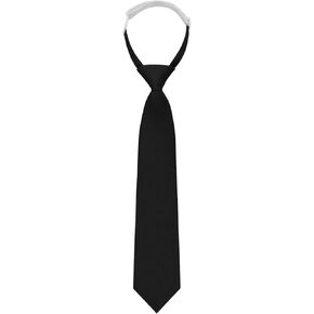 Boys Tie Pre-tied Adjustable Kids Tie, Solid Color Ties for Boys for School Uniforms Accessories Party Casual