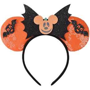Mouse Ears Bow Headbands, Purple Rapunzel Inspired Minnie Ears, Princess headband Cosplay Costume for Women & Girls,One Size Fits All (Purple)