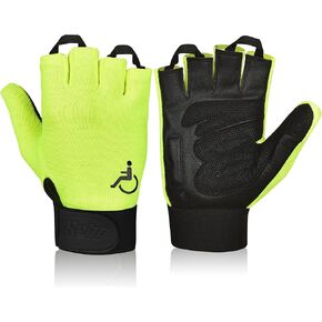 Rebz wheelchair gloves full thumb gloves| Active lifestyle wheelchair gloves for men boost mobility for intense sports-racing