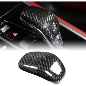 Gear Shift Knob Cover Decorative Stickers Compatible with Porsche Cayenne 2018-2022 Gear Lever Protective Shell Shifter Head Protector Trim Compatible with Porsche Accessories
