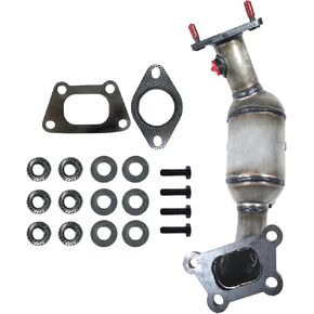 674-067 674-068 Front & Rear Catalytic Converters Compatible with 2018 2019 2020 2021 Chevy Traverse V6 3.6L & Buick Enclave V6 3.6L