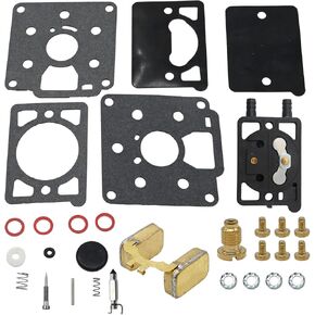 142-0570 Carburetor Rebuild Gasket Float Kit Replacement for BF BG B43M B48M K7523 Z750 Replacement for Marvel Schebler DD11 DD13 DD15 Replace 146-0380
