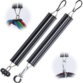 2 PCS 16" Double Tender Spring Kits with 3in1 Hose Holder and 3-Hole Clamp Heavy Duty Trailer Dual Tender Spring for Semi Truck Air Lines Kit with 2 Style Air Line Holders