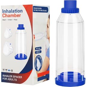Handheld Inhaler Spacers for Adults and Kids with 2 Masks Spacer OTC
