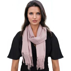Ocomfly 100% Pashmina Scarf for Women - Premium Womens Scarves - Gift Boxed - Shawls or Wraps - Ultra Soft and Warm