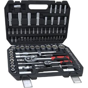 Professional 216pcs Socket Set - Versatile and Durable Tool Set for Every Mechanic - Quality and Affordable for Auto & Motorcycle Repair Set (216p）