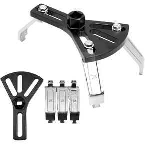 Car Fuel Pump Removal Tool, Adjustable Fuel Pump Lock Ring Tool, Car Fuel Lid Tank Cover Collar Ring Spanner, Universal 5.31" to 7.17" Fuel Tank Repair Tool