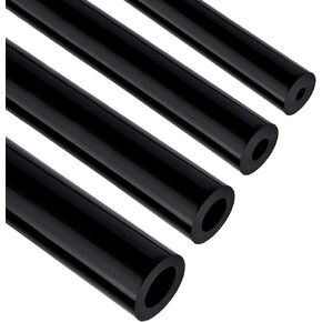 EVIL ENERGY 5/32 1/4 5/16 3/8 Silicone Vacuum Tubing Hose Line Kit 5FT 4PCS 130PSI Max Pressure (4mm 6mm 8mm 10mm)
