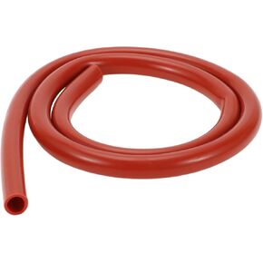 Silicone Vacuum Tubing Hose Automotive Vacuum Line High Temperature 3.3FT 5/8" 16mm ID 2mm Thickness 1 Pcs Red