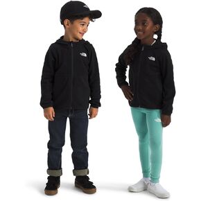 THE NORTH FACE Kids' Glacier Full Zip Hoodie, TNF Black, 7