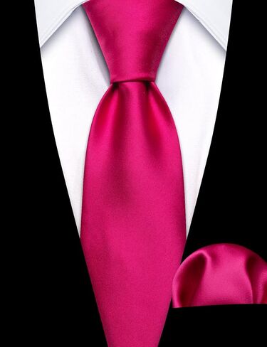 Barry.Wang Ties for Boys 47.2" Self-Necktie Kids and Pocket Square Set Teenager Uniform Graduation Performance Age 6-15 in Saudi Arabia