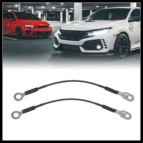 Truck Tailgate Lift Support Cables for Chevy for GMC 1500 2500 3500 88-00 2 Pcs Durable Material in Saudi Arabia