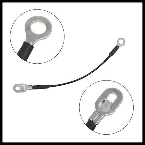 Truck Tailgate Lift Support Cables for Chevy for GMC 1500 2500 3500 88-00 2 Pcs Durable Material in Saudi Arabia