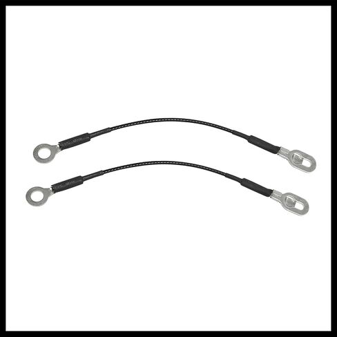 Truck Tailgate Lift Support Cables for Chevy for GMC 1500 2500 3500 88-00 2 Pcs Durable Material in Saudi Arabia