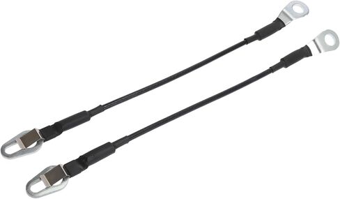 Pair Rear Tailgate Cables Lift Gate Support Straps Pickup for Chevy Silverado for GMC Sierra for Cadillac Escalade for Hummer H2 16637944 Durable Material in Saudi Arabia
