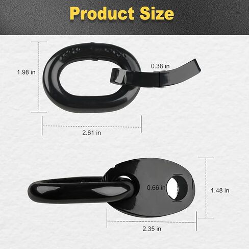 2-Pack Engine Lifting Bracket Set, Engine Support Bar (Working Load Limit of 5,500 lbs) for Use with Lifting Slings, Load Levelers (Silver, 2-Pack) in Saudi Arabia