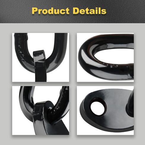 2-Pack Engine Lifting Bracket Set, Engine Support Bar (Working Load Limit of 5,500 lbs) for Use with Lifting Slings, Load Levelers (Silver, 2-Pack) in Saudi Arabia