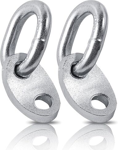 2-Pack Engine Lifting Bracket Set, Engine Support Bar (Working Load Limit of 5,500 lbs) for Use with Lifting Slings, Load Levelers (Silver, 2-Pack) in Saudi Arabia