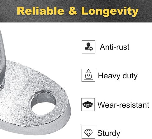 2-Pack Engine Lifting Bracket Set, Engine Support Bar (Working Load Limit of 5,500 lbs) for Use with Lifting Slings, Load Levelers (Silver, 2-Pack) in Saudi Arabia