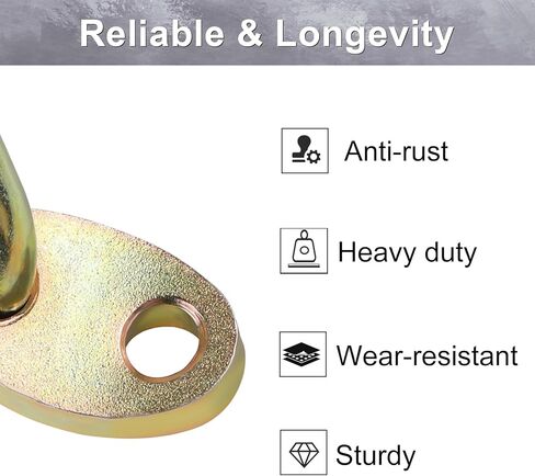 مجموعة دعامة رفع المحرك مكونة من عبوتين، شريط دعم المحرك (حد حمل العمل يصل إلى 5500 رطل) للاستخدام مع حبال الرفع، ومستويات التحميل (فضية، عبوتان) in Kuwait