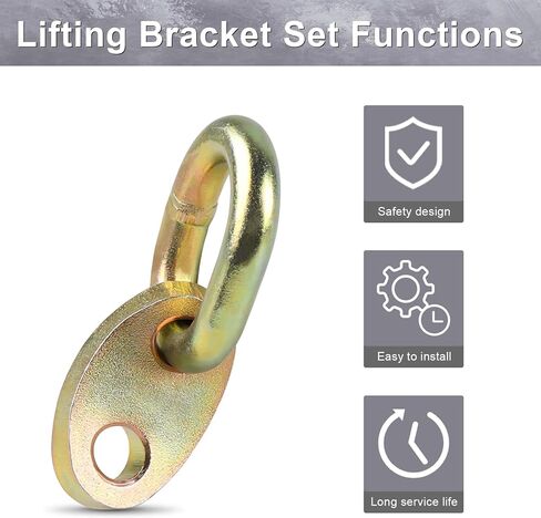 مجموعة دعامة رفع المحرك مكونة من عبوتين، شريط دعم المحرك (حد حمل العمل يصل إلى 5500 رطل) للاستخدام مع حبال الرفع، ومستويات التحميل (فضية، عبوتان) in Kuwait