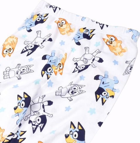 Bluey Boys' 4-Piece Snug-fit Cotton Pajama Set, Soft & Cute for Kids in Saudi Arabia