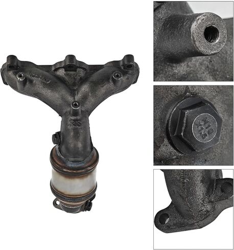 محول حفاز مناسب لسيارة Hyundai Tucson 2005-2009 لكيا سبورتاج 2005-2010 Sport V6 2.7L يسار يمين فقط محرك العجلات الأمامية 674-944 674-677 in Kuwait