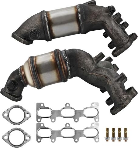 محول حفاز مناسب لسيارة Hyundai Tucson 2005-2009 لكيا سبورتاج 2005-2010 Sport V6 2.7L يسار يمين فقط محرك العجلات الأمامية 674-944 674-677 in Kuwait