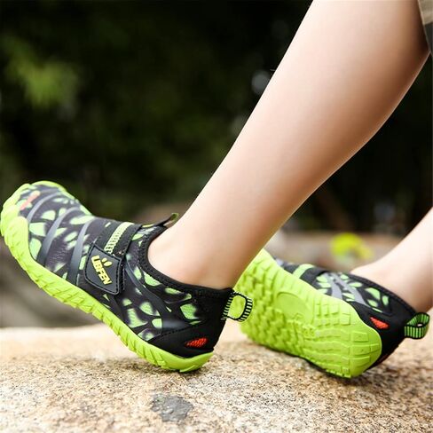 UBFEN Water Shoes for Kids Boys Girls Aqua Socks Barefoot Beach Sports Swim Pool Quick Dry Lightweight Toddler Little Big Kid in Kuwait