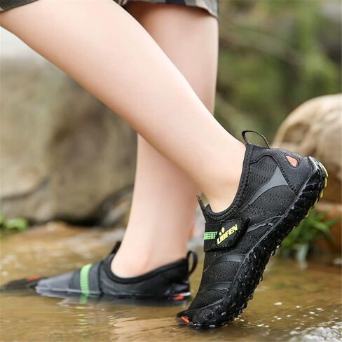 UBFEN Water Shoes for Kids Boys Girls Aqua Socks Barefoot Beach Sports Swim Pool Quick Dry Lightweight Toddler Little Big Kid in Kuwait