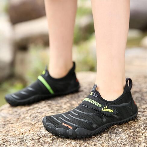 UBFEN Water Shoes for Kids Boys Girls Aqua Socks Barefoot Beach Sports Swim Pool Quick Dry Lightweight Toddler Little Big Kid in Kuwait