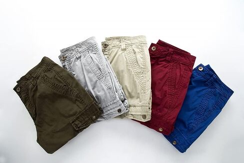 IDEALSANXUN Men's Casual Loose Fit Multi-Pockets Military Cargo Shorts in Saudi Arabia