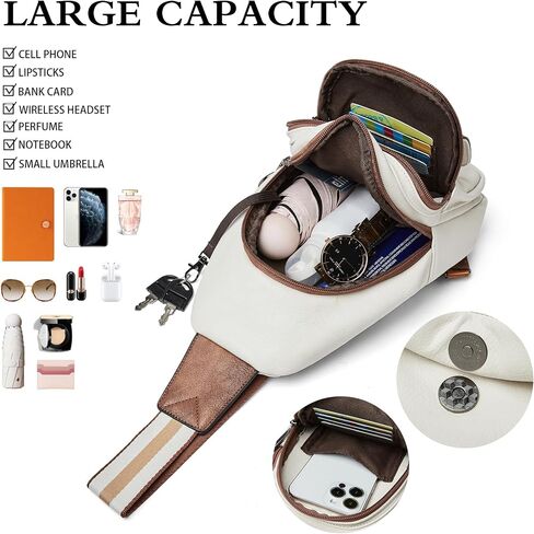 Sling Bag Crossbody Bags for Women Fanny Packs for Women Chest Bag for Work Shopping in Kuwait