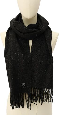 Michael Kors womens Metallic Herringbone Wrap, Stylish Fashion Accessory for Women in Saudi Arabia