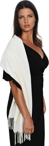 Ocomfly 100% Pashmina Scarf for Women - Premium Womens Scarves - Gift Boxed - Shawls or Wraps - Ultra Soft and Warm in Saudi Arabia