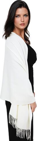 Ocomfly 100% Pashmina Scarf for Women - Premium Womens Scarves - Gift Boxed - Shawls or Wraps - Ultra Soft and Warm in Saudi Arabia