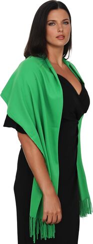 Ocomfly 100% Pashmina Scarf for Women - Premium Womens Scarves - Gift Boxed - Shawls or Wraps - Ultra Soft and Warm in Saudi Arabia