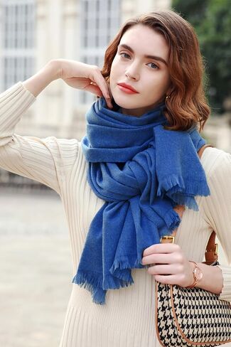 RIIQIICHY Scarfs for Women Pashmina Shawl Wraps for Evening Dresses Women Scarf for Wedding Large Winter Scarves in Saudi Arabia